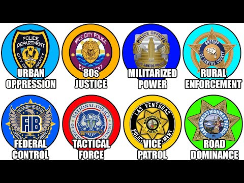 Every Police Force in GTA Explained In Detail