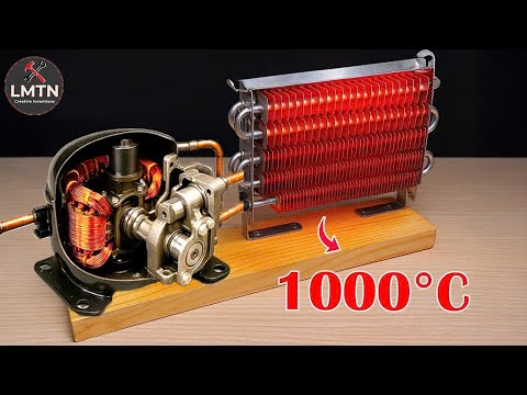 A gold mine in old oil-turned into a free heater that runs all night in winter