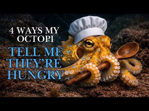4 Ways My Octopi Tell Me They're Hungry