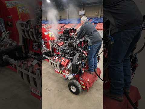 Starting up over 10k Horsepower Modified Tractor.