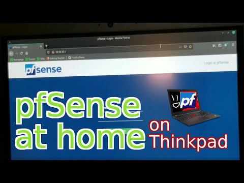 pfSense on Thinkpad