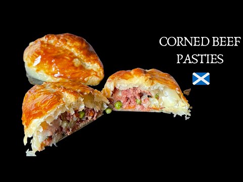 Corned Beef Pasties | Easy Scottish Recipe :)