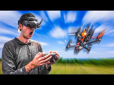 Avata 2 Pilot Tries Real FPV Drone For The First Time