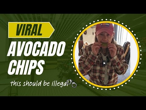 🥑 Viral Crispy Avocado Chips: My Real Reaction 😮