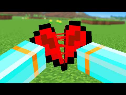 Minecraft but you can Open Hearts