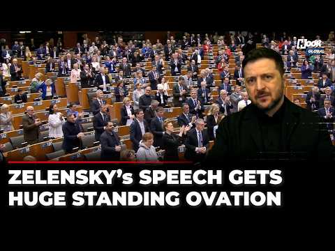 ‘We Never Chose This War’: Zelensky Gets Standing Ovation In EU Parliament On Ukraine War 4th Anniv