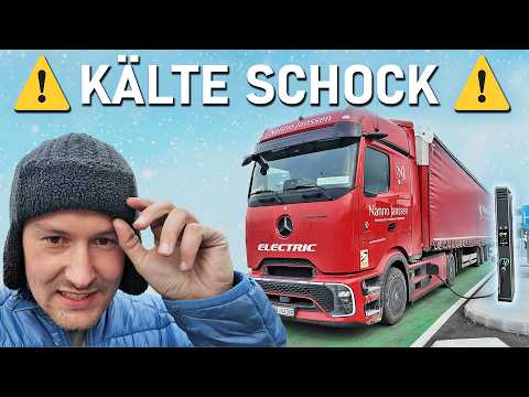 Der erste Winter mit dem eActros 600: Versagt der LFP-Akku?