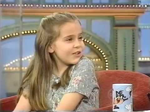 Mae Whitman interview 1998.  Age 9