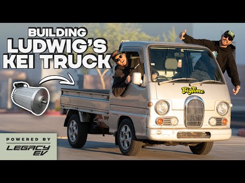 Ludwig's Kei Truck EV Conversion feat. @BigTime - Behind The Build​
