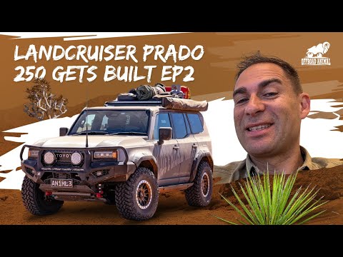 Prado 250 Landcruiser Touring build, Ep 2, It all goes on