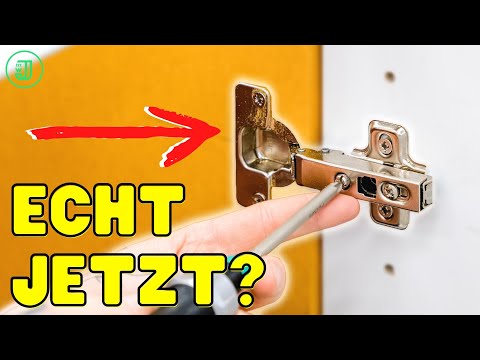 Installing a cup hinge: You definitely didn't know this! | Jonas Winkler