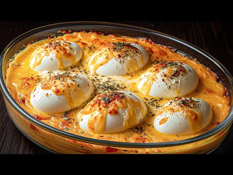 I've never eaten such delicious eggs!  A simple and delicious breakfast recipe!