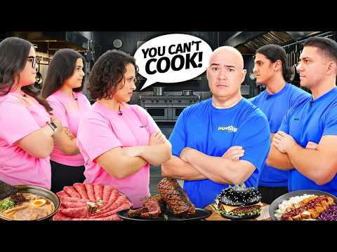 Men vs Women: Breakfast, Lunch and Dinner Cook-off!