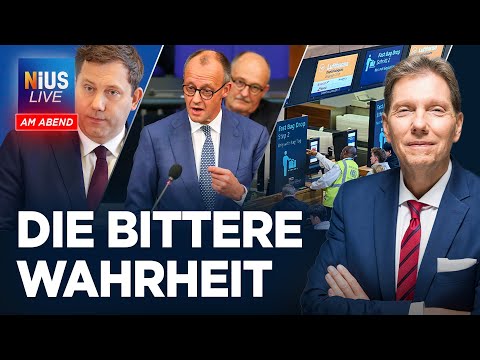 🎙️Regierung plant milliardenteuren Check-In am BER-Flughafen | NIUS Live am Abend vom 18.12.25