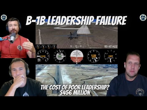 B-1B Leadership Failures - Fighter Pilots Take