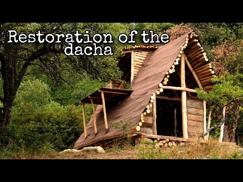 Building a house from an old cottage