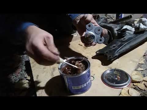 Правильно мажем шаровую опору смазкой ШРБ4