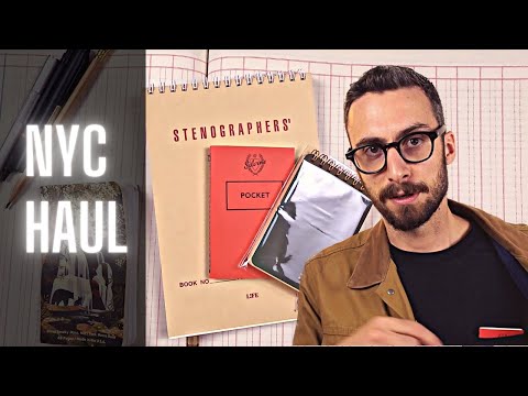 New York City Stationery HAUL and EDC (Pocket Tests!)