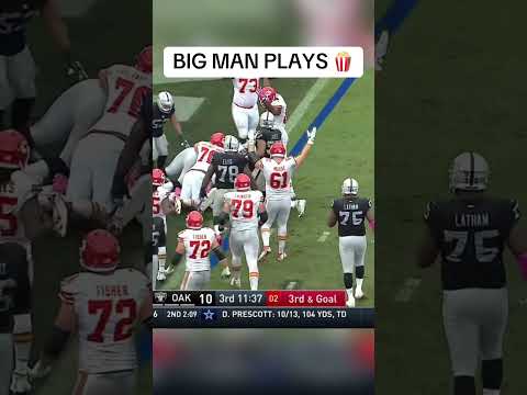 NFL BIG MAN PLAYS 🍿 #nfl#football#nflshorts#nflmemes#shorts#sports#nflfootball#hits#nflfunny#funny