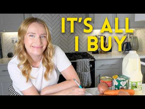 Only Buy These 22 Groceries every Week