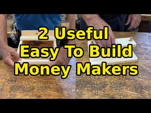 2 Easy But Useful Beginner Friendly Woodworking Projects