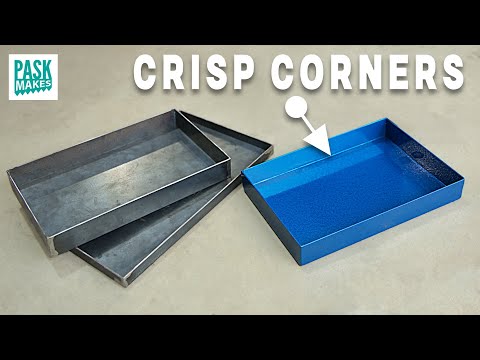 How to Make Useful Steel Boxes - Simple Jig with No Folding Equipment Needed