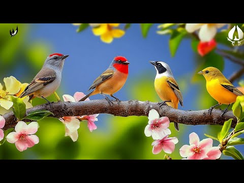 Nature Relaxing Piano Music with Bird Sounds | No Ads | Study, Focus, Spa, Birds sounds for sleeping