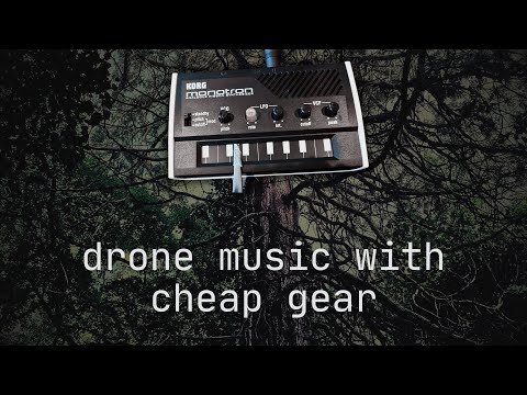 Making Dark Ambient Drone Music with Cheap Gear