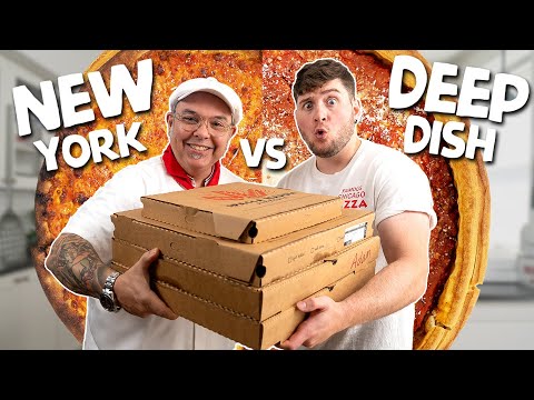 Pizza EXPERT Rates 9 Styles Of Pizza (New York, Deep Dish, Neapolitan...)
