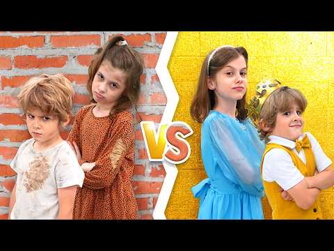 Kaya vs Miskin di Petualangan Sekola untuk Anak-anak