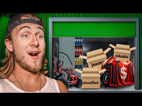 I Bought A DOCTORS Storage Unit And Found A Motorcycle, Go Cart And More!