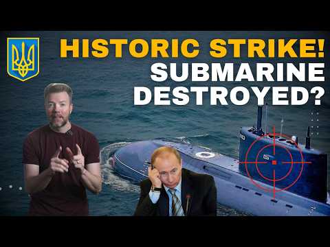 Ukraine HITS Russian Submarine Inside Defended Port!