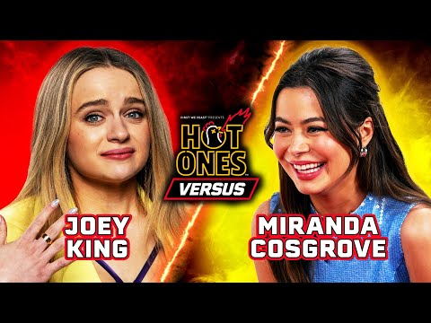 Joey King vs. Miranda Cosgrove | Hot Ones Versus