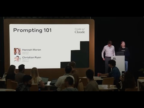Prompting 101 | Code w/ Claude