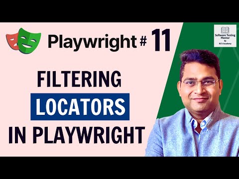 Playwright Tutorial #11 - Filtering Locators | Filter by in Playwright
