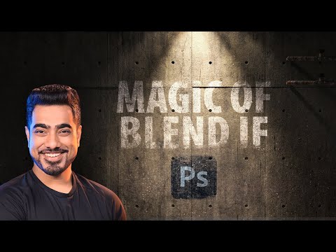 "Blend If" Explained - Photoshop for Beginners | Lesson 8