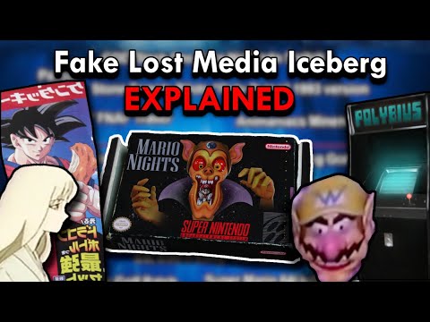 The Fake Lost Media Iceberg Explained