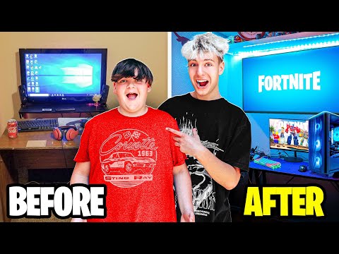 Surprising a Fan with his DREAM Gaming Setup