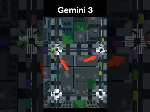 Gemini 3 vs GPT-5.1 City Simulation Challenge #gemini3 #aicoding #gpt5 #gamedev