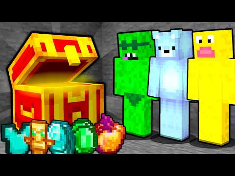 We Found OP TREASURE CHESTS in Minecraft!
