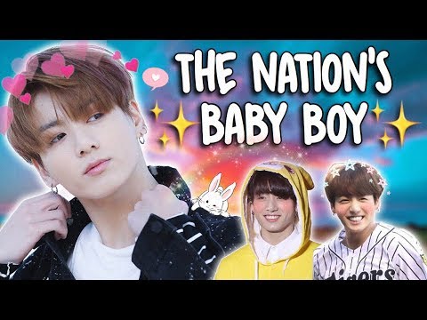 jeon jungkook, the nation's baby boy