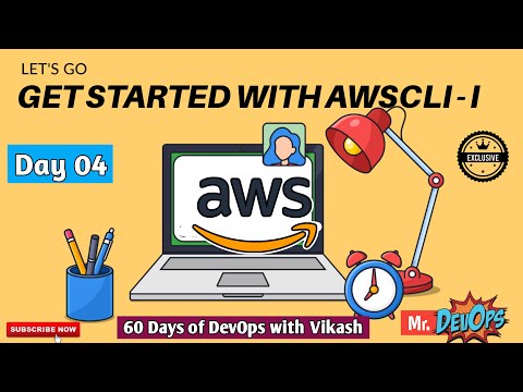 Day-04  | Complete AWSCLI Beginner to Pro | Realtime Lab & Scenario  | #60DaysOfDevOps #devopscourse