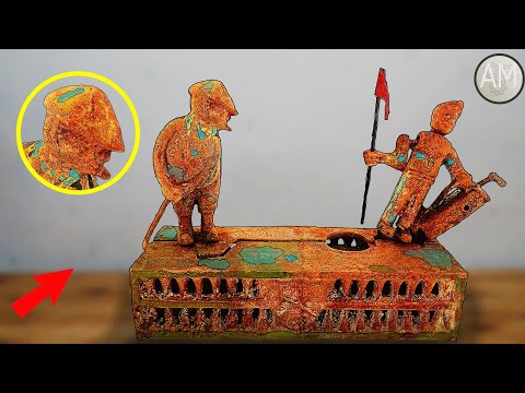 Restoration Of Vintage Mechanical Coin Bank