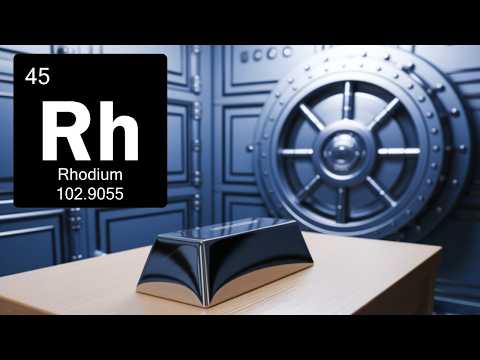 Rhodium: is it the most expensive Element on Earth?🧪🪙