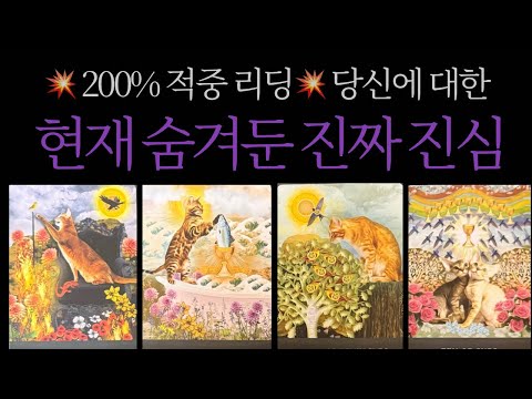 [타로]💥적중리딩💥 현재 상대의 나에 대한 속마음과 더 깊은 속마음 그리고 상대가 바라는 관계 모습❤️‍🔥
