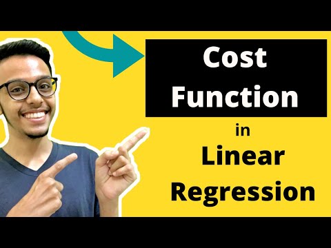 Linear Regression Cost Function | Machine Learning |  Explained Simply