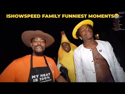 ISHOWSPEED WITH HIS FAMILY FUNNIEST MOMENTS🤣😂