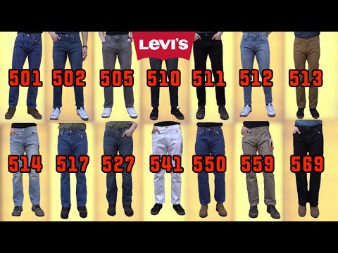 COMPLETE Guide To Levi's Jeans (Everything YOU Need To Know!)