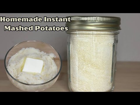 Homemade Instant Mashed Potatoes!