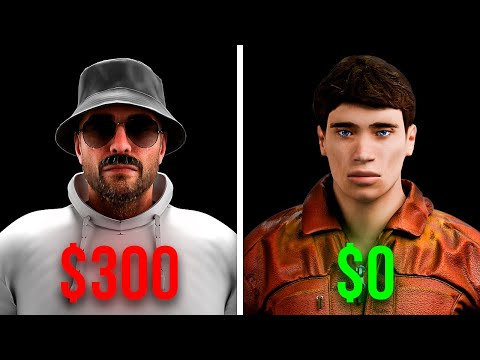 Realistic 3D Characters like FERN (Free Method)